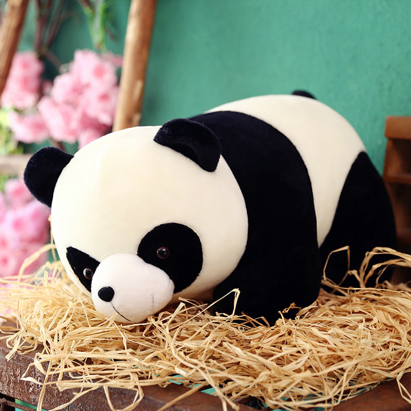 Cute Panda Doll Plush Toy Simulation Puppet Panda Doll Pillow