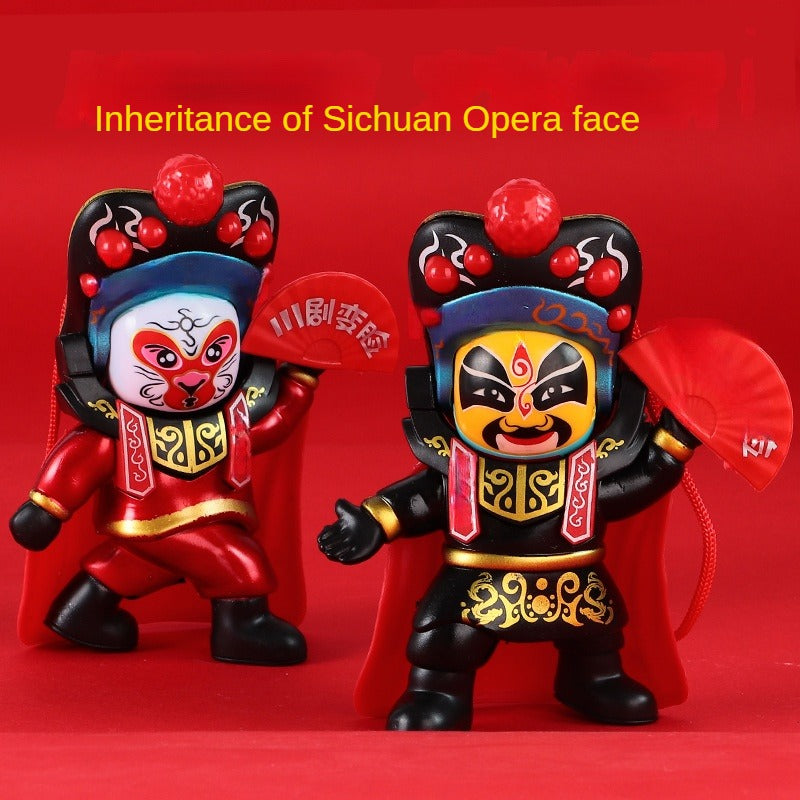 Sichuan Opera Face changing Doll Tiktok Hot Sale Creative Beijing Opera Face makeup Doll Sichuan Doll Gift