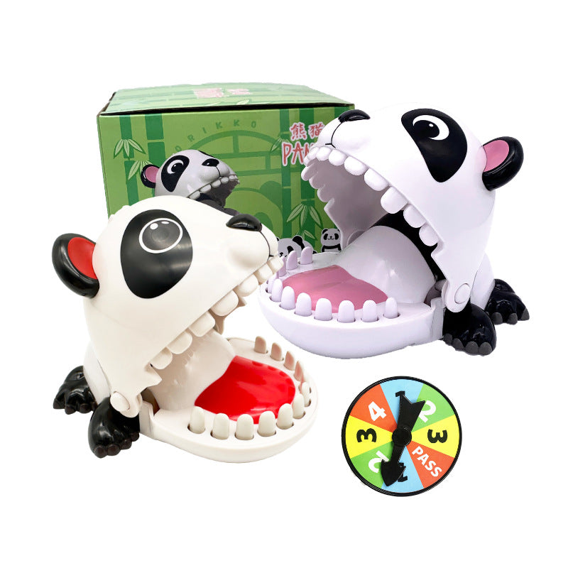 New Year's Gift National Treasure Panda Bites Fingers for Trick and Trick, Bites Fingers for Teeth, Extracts Teeth for Stress Relief Party Toys