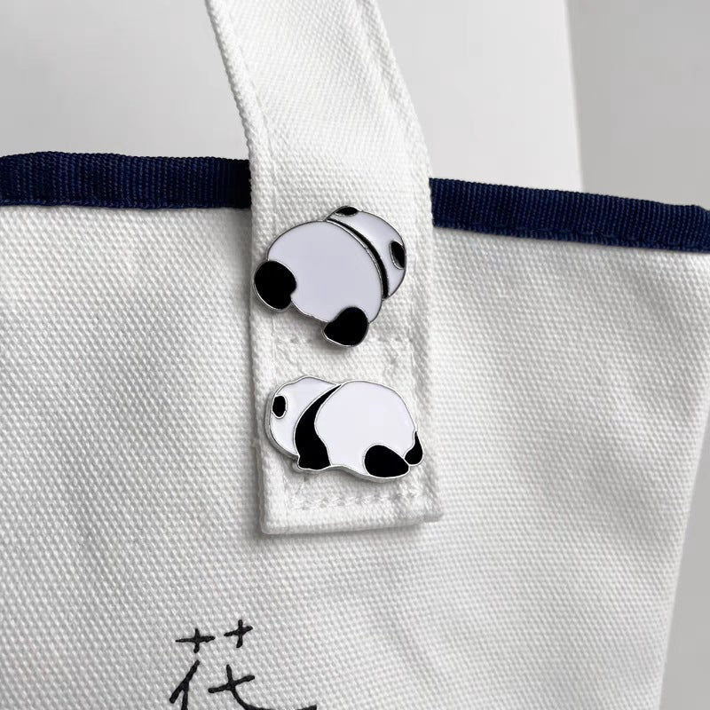 Cute Panda Brooch Gift Badge