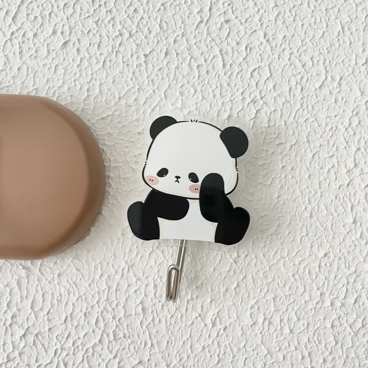 Cute panda bathroom hook