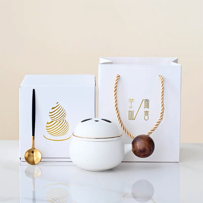 Creative ceramic Panda Tea Coffee Mug suitable for gifted choice